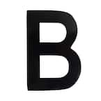 Architectural Mailboxes 4 in. Black Floating House Letter B 3582B-B ...