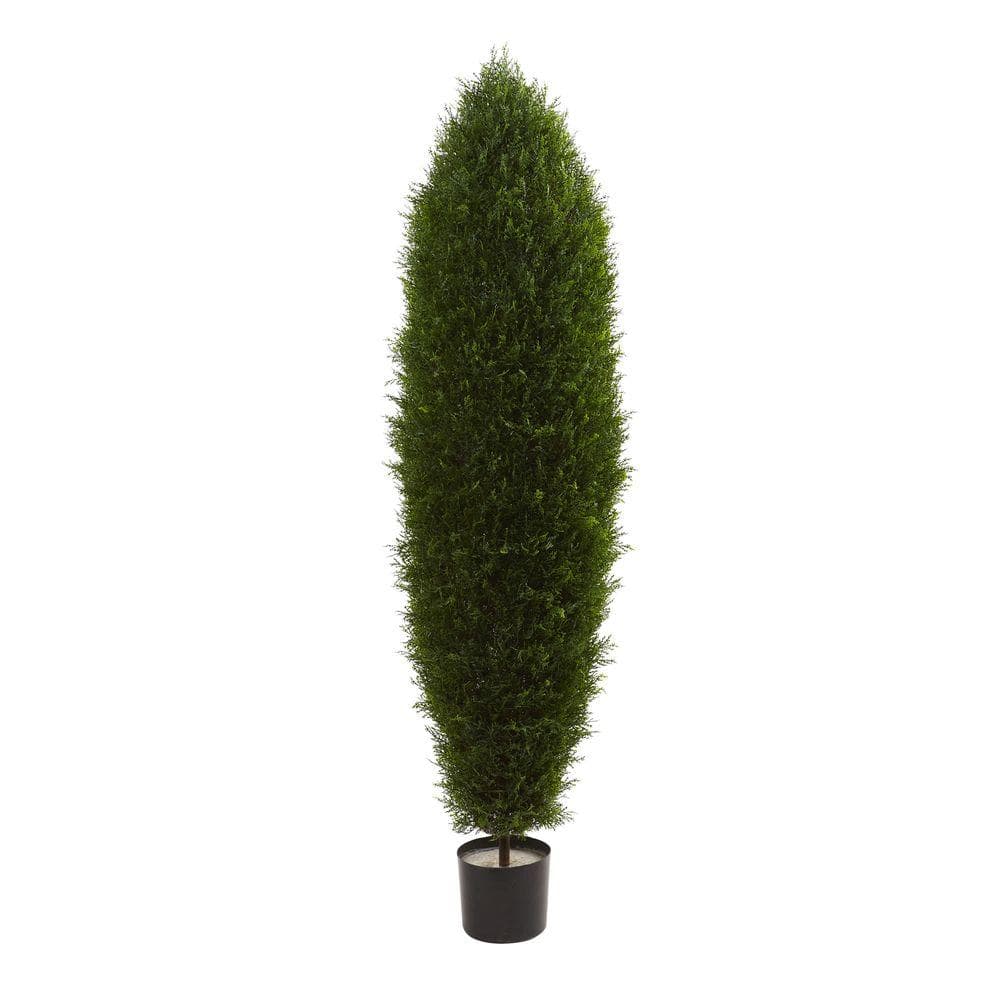 Nearly Natural 5 ft. UV Resistant Indoor/Outdoor Cypress Tree 5455