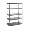 Gladiator5-TierSteelGarageStorageShelvingUnitwithEZConnect(48in.Wx72in.Hx24in.D)GARK485XGG-TheHomeDepot