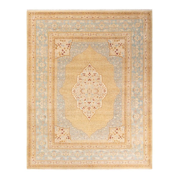 Solo Rugs Mogul One-of-a-Kind Traditional Yellow 8 ft. 3 in. x 10 ft. 4 in. Area Rug