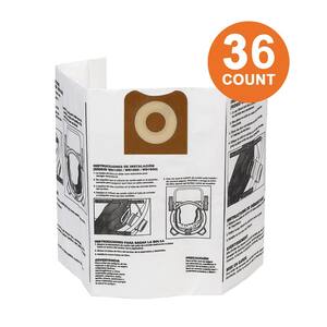 High-Efficiency Size A Dust Bags for 12 gal. to 16 gal. RIDGID Wet/Dry Vacs (36-Pack)