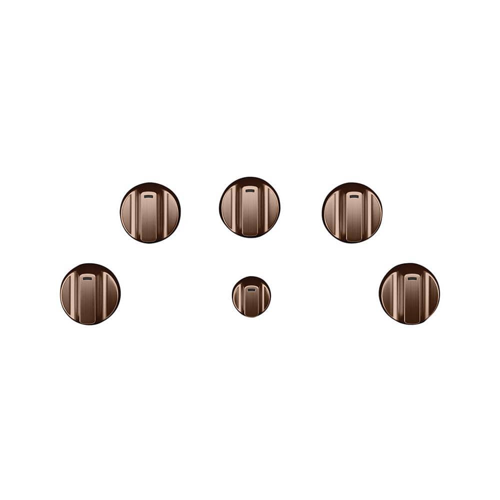 Electric Cooktop Knob Kit in Brushed Copper price history on PriceWatchPro