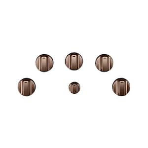 Electric Cooktop Knob Kit in Brushed Copper
