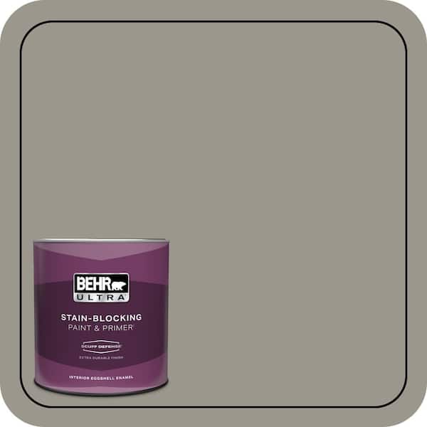 BEHR ULTRA 1 qt. #MQ2-60 Iron Gate Extra Durable Eggshell Enamel Interior Paint & Primer