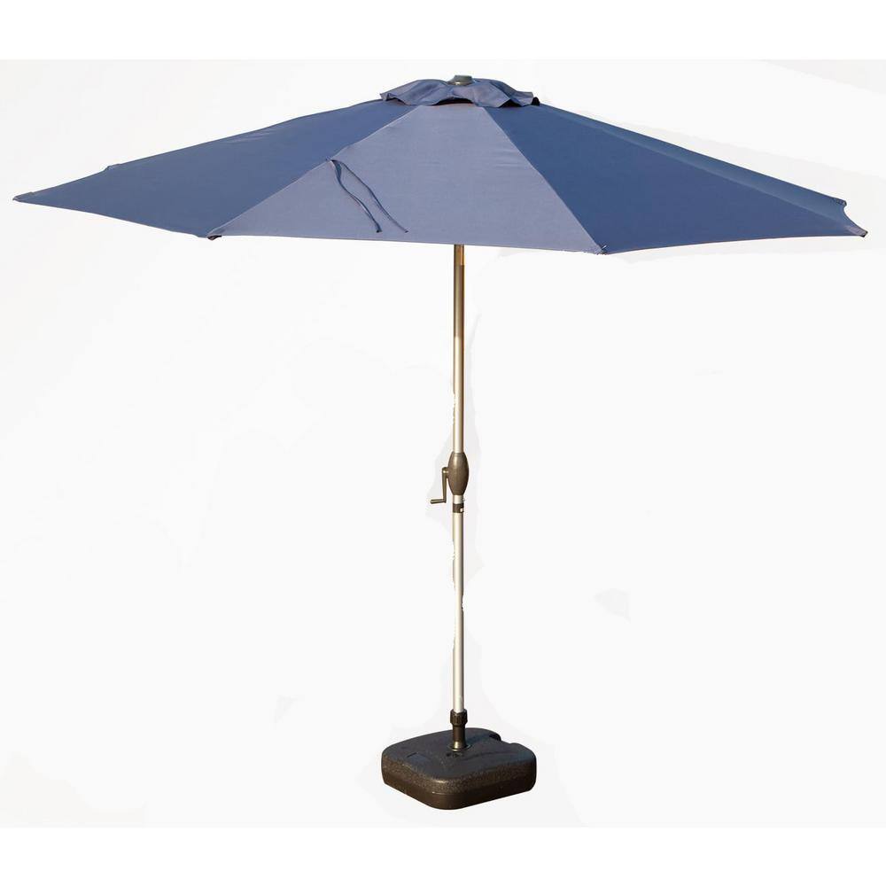 10 ft. Patio Umbrella, UV Protection Waterproof Market Sun Umbrella with Pu