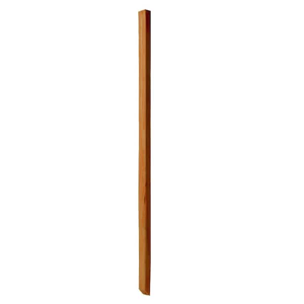 ProWood 2 in. x 2 in. x 42 in. Pressure-Treated Cedar-Tone Southern Yellow Pine Wood Mitered 1-End B1E Baluster (16-Pack)