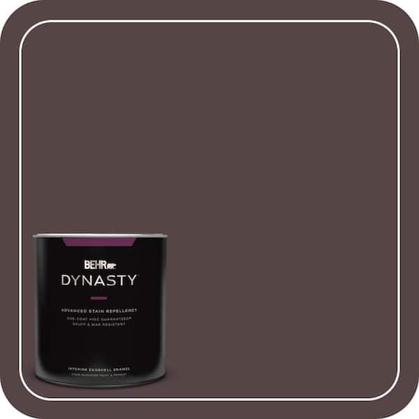 BEHR DYNASTY 1 qt. #PPU1-01 Folklore Eggshell Enamel Interior Stain-Blocking Paint and Primer