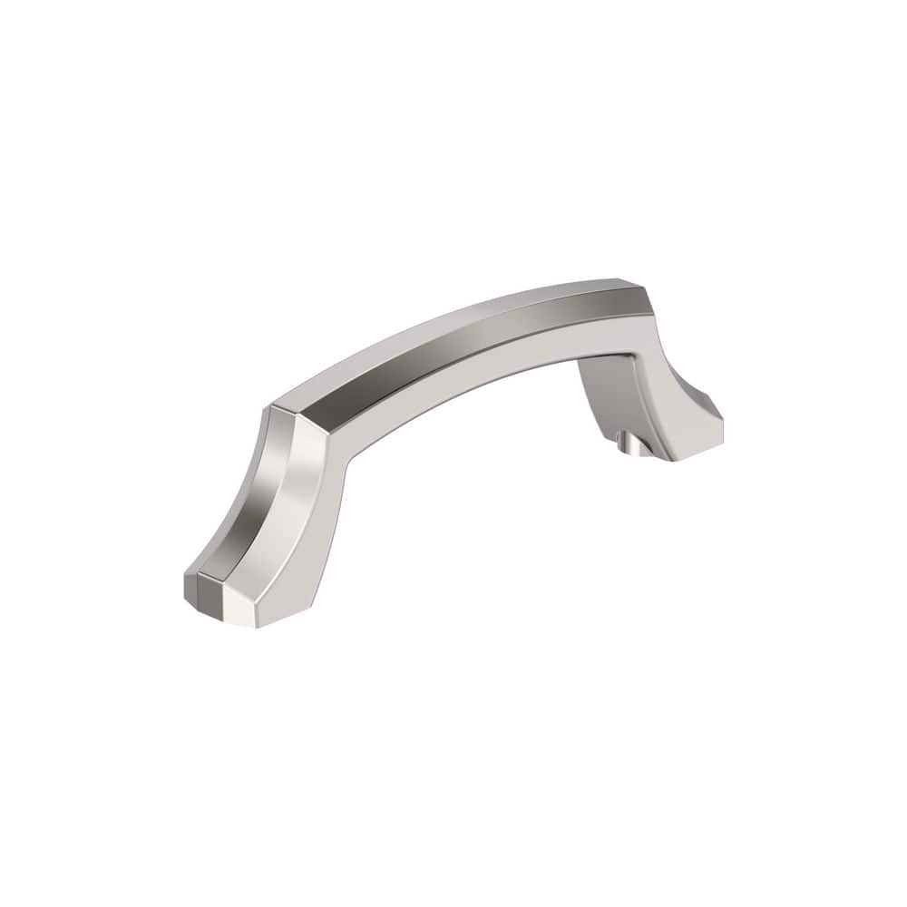 Bellamy 3 in. (76mm) Center-to-Center Polished Nickel Arch Cabinet Pull price history on PriceWatchPro