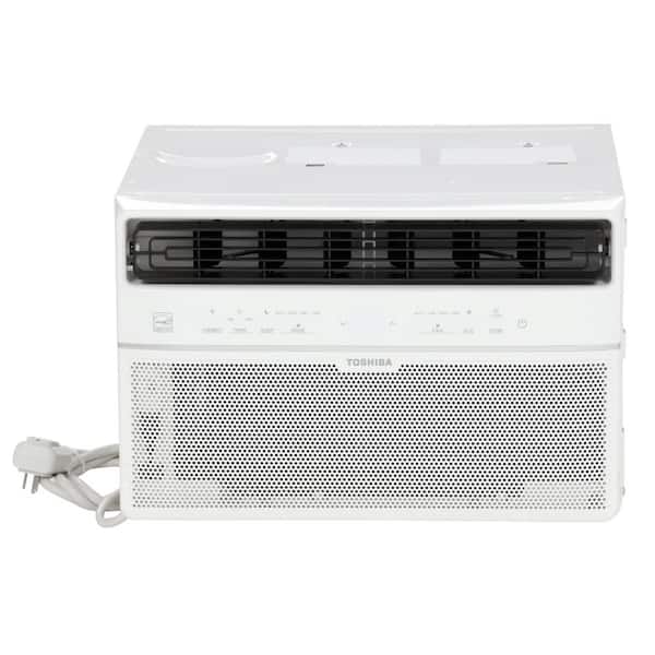 Toshiba - 12,000 BTU 115-Volt Smart Wi-Fi Touch Control Window Air Conditioner with Remote for upto 550 sq. ft.