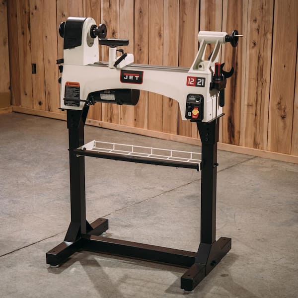 31.5 in. Stationary Lathe Stand for JWL-1221VS Wood Lathe 31.5 in. Stationary Lathe Stand for JWL-1221VS Wood Lathe