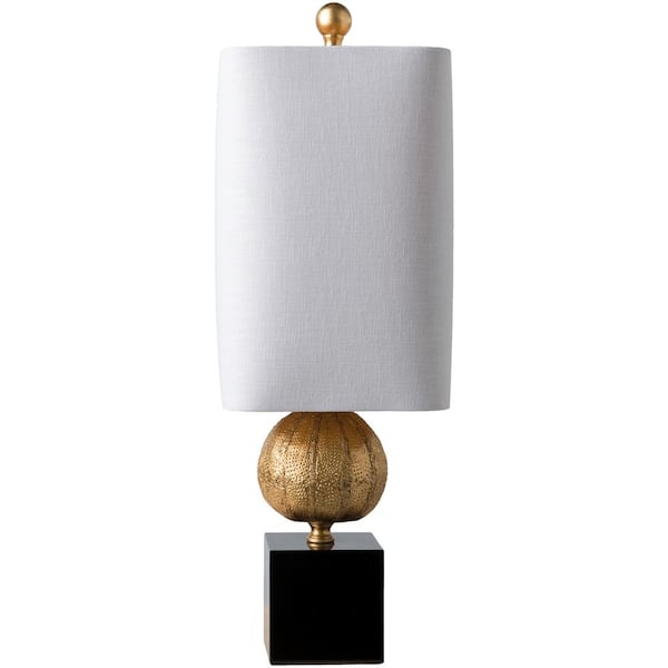 Livabliss Zuri 22.75 in. Gold Indoor Table Lamp