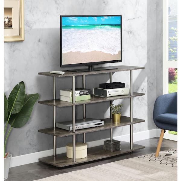 Convenience Concepts Designs2go Black XL Highboy TV Stand for sale online