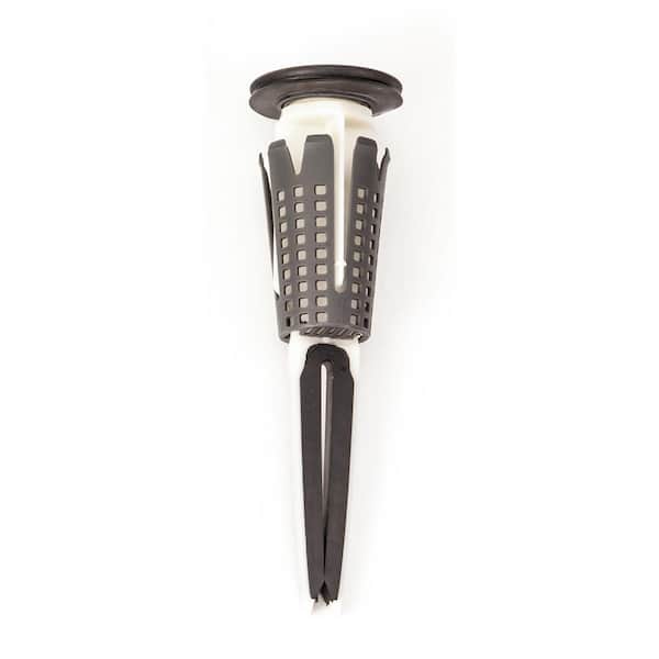 1.5 in. Cap Dia SinkSTRAIN Universal, Never Clog, Easy Install/Remove, Hair Catcher Pop-Up Stopper in Oil Rubbed Bronze