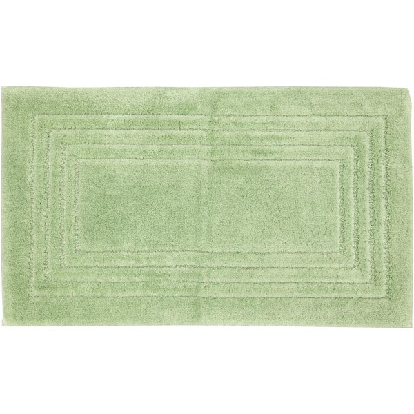 Mohawk Green Shadow 20 in. x 34 in. Bath Mat-DISCONTINUED