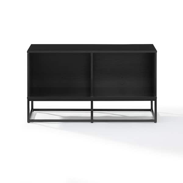 CROSLEY FURNITURE Enzo Black Medium Record Storage Media Console