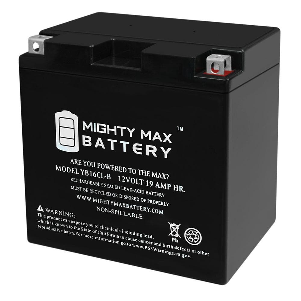 MIGHTY MAX BATTERY YB16CL-B 12V 19AH SLA Replacement Battery For ...