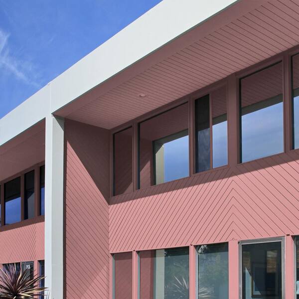 1 gal. #140D-4 Fresh Pink Satin Exterior Paint