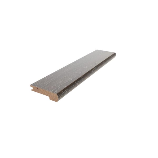 ROPPE Stair Nose Ava Hickory 0.50 in. T x 0.75 in. W x 78 in. L Matte Solid Hardwood Trim