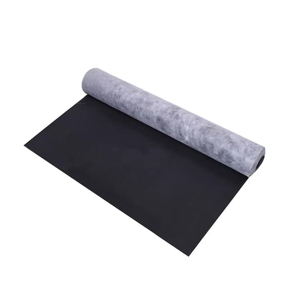 3.28 ft. x 16.4 ft. Black Vinyl Sound Proof Barrier Insulation Sheet, 1-Pack