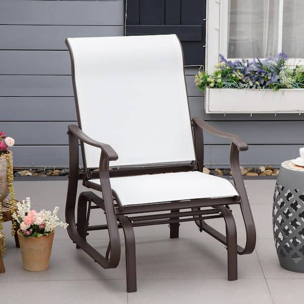 outdoor glider chair home depot