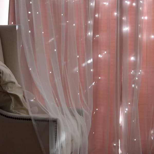 Pink Curtains: Blackout Curtains, Sheer Curtains & More 