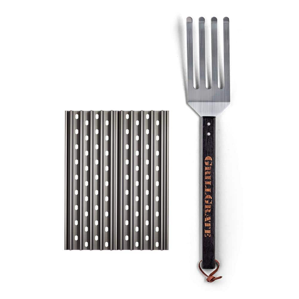 GrillGrate 13.75 in. x 10.5 in. Grill Grates for the Traeger Scout (2