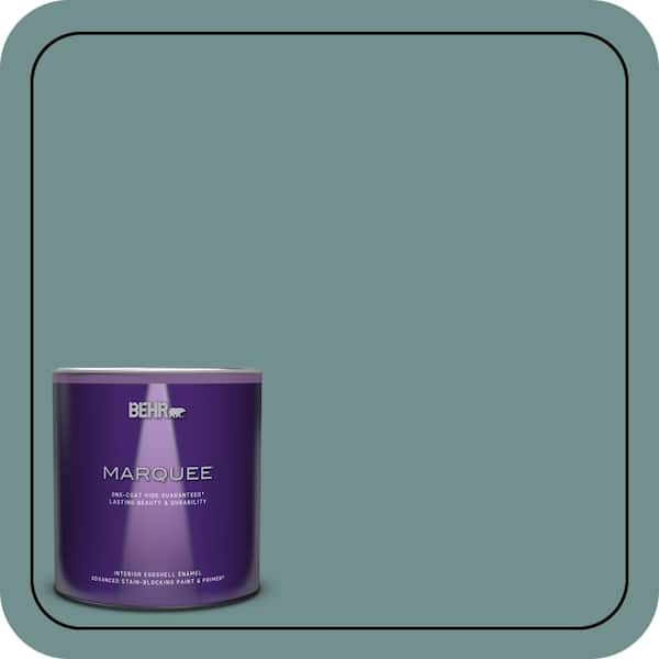 BEHR MARQUEE 1 qt. #PPU12-03 Dragonfly One-Coat Hide Eggshell Enamel Interior Paint & Primer