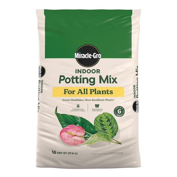 Indoor Potting Mix for All Plants 16 qt. Soil For Indoor Container Plants, Use with Houseplants and More
