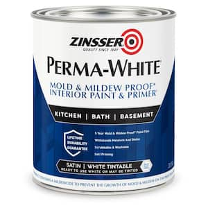 Perma-White 1 qt. Mold & Mildew-Proof Satin Interior Paint (6-Pack)