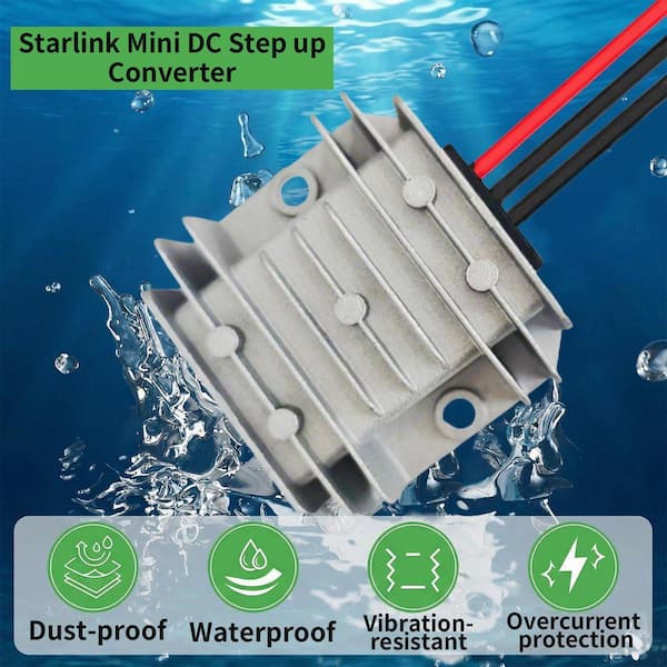 HIITIO Starlink Mini 12V Adapter, Starlink Mini Power Supply 12