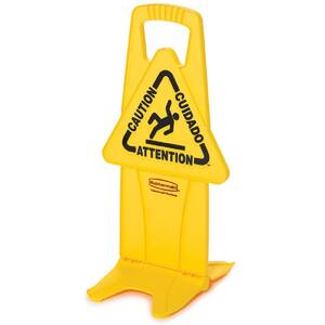 25 in. x 13 in. Wet Floor Caution Sign