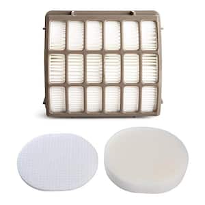 Replacement Filter Kit fits Shark Navigator Pro NV60, NV70, NV80, NV90, UV420, XFF80 and XHF80 Vacuum Cleaners