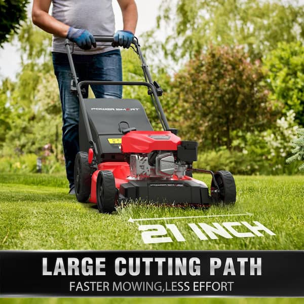 PowerSmart 21 in. 170cc OH 4-stroke engine 3-in-1 Gas Self