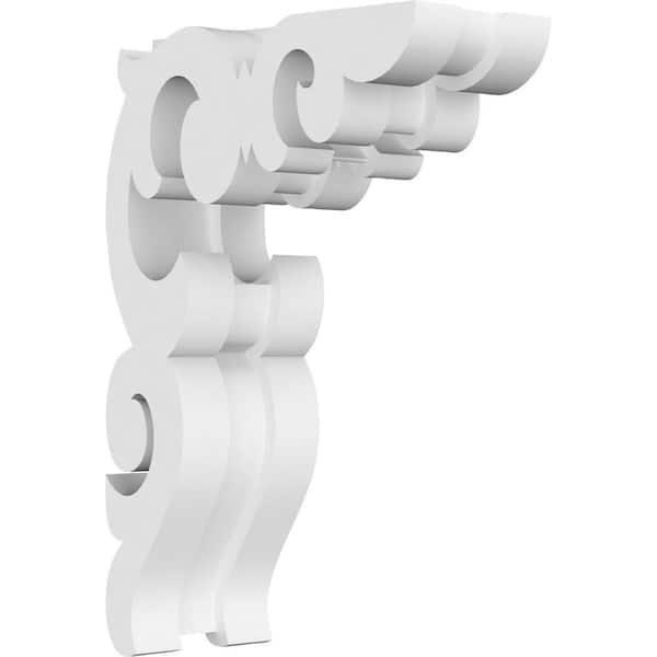 Ekena Millwork 1-7/8 in. x 6 in. x 4 in. PVC Kendall Corbel