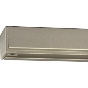 Brushed Nickel 2 ft. Track Section