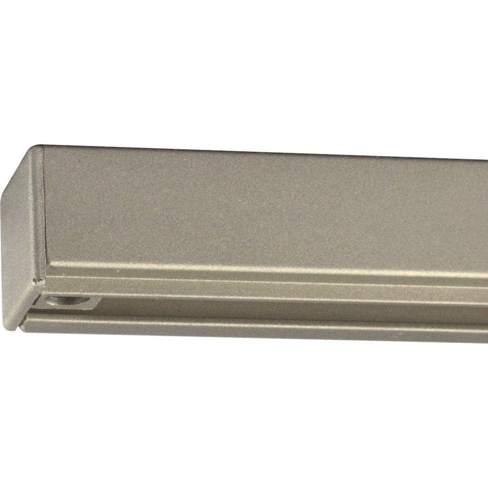 Alpha Trak 8 ft. Brushed Nickel Track Section