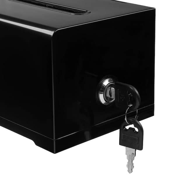Acrylic Locking Suggestion Box with Message Display (3-Pack)
