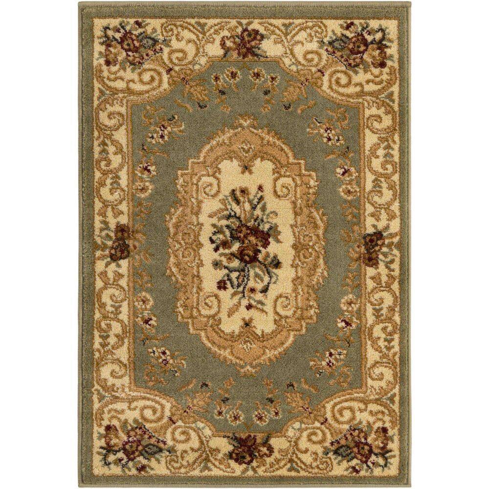 Unique Loom Versailles Henry Green 2' 2 x 3' 0 Area Rug 3129304 The