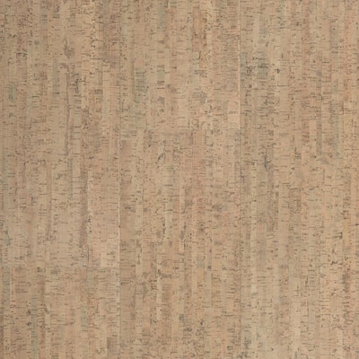 Cork El Natural 11.625 in. W x 35.625 in. L Water Resistant Cork Plank Flooring (22.99 sq. ft./case)