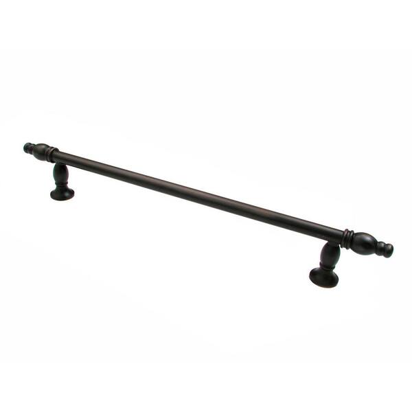 Richelieu Hardware 12 in. (305 mm) Center-to-Center Brushed Oil-Rubbed Bronze Traditional Drawer Pull