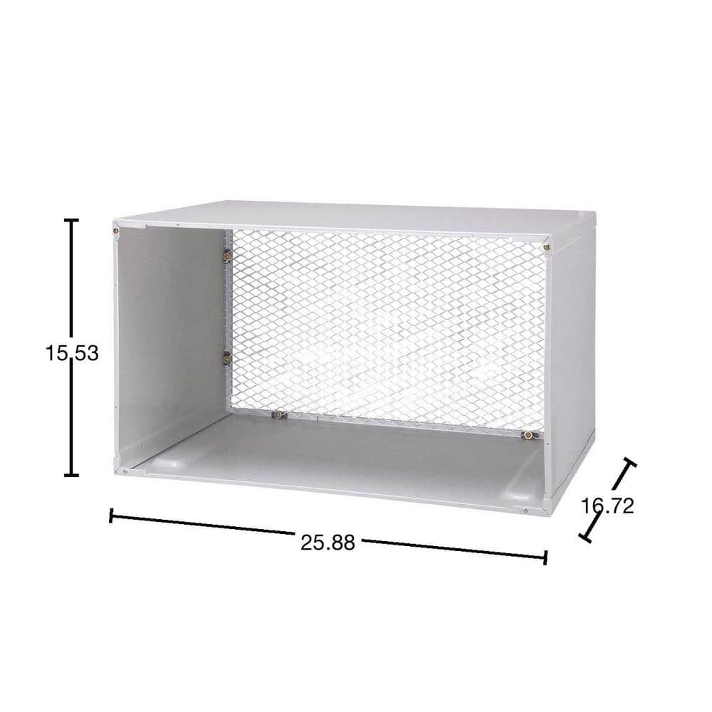 LG 26" White Metal Wall Sleeve for Air Conditioners
