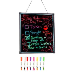 24 in. x 32 in. LED Illuminated Hanging Message Writing Board
