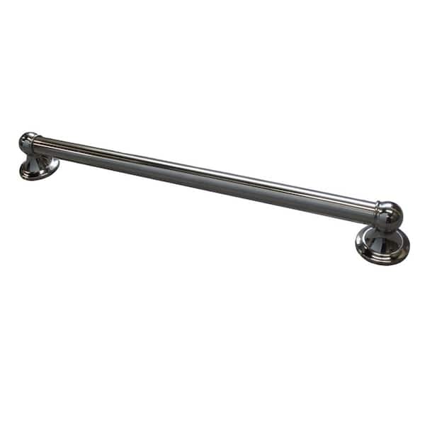 ARISTA Series 2 24 in. Decorative Safety Grab Bar in Chrome