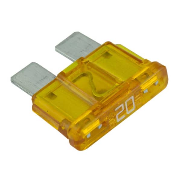 Crown Bolt 20-Amp Yellow ATC Fuse