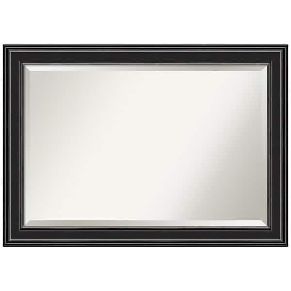 Ridge Black 41.5 in. H x 29.5 in. W Framed Wall Mirror