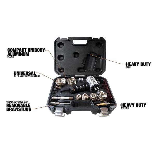 Southwire MPKO200PRO Max Punch Cutter For 2\" Stainless Steel – Heavy-Duty Hole Punch Tool