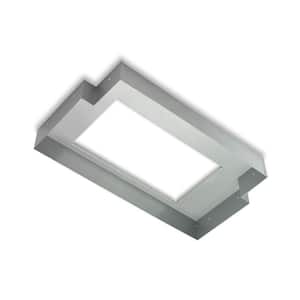 36 in. T-Shaped Liner for Power Pack Range Hoods in Silver Paint Finish