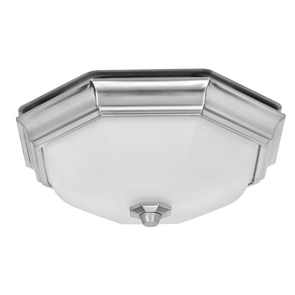 GOOD HOUSEKEEPING Athens 80 CFM 2.0 Sones Decorative Bathroom Ventilation Exhaust Fan with Lighting (LED Bulbs Included)