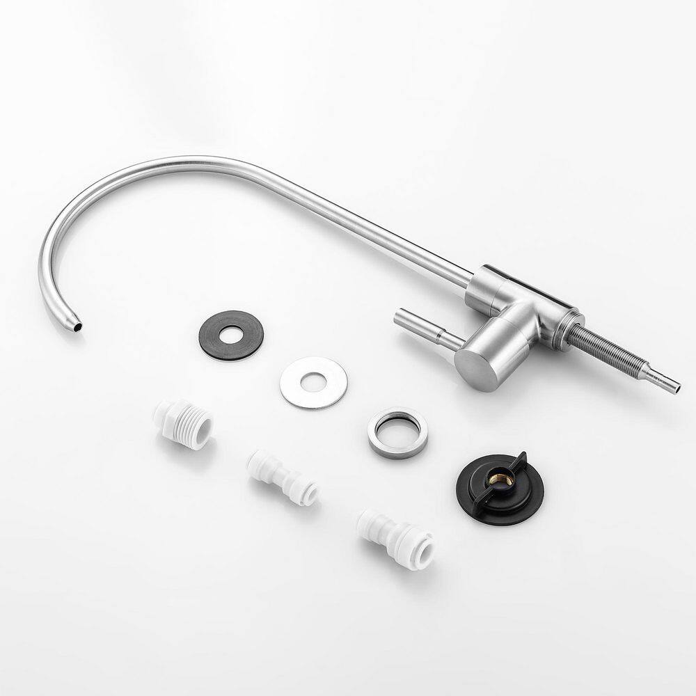 Brushed Nickel Stainless Steel Single Handle Beverage Faucet