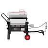CreoleFeast Single Sack Crawfish Boiler Outdoor Stove Propane Gas Grill Cooker in Black CFB1001A